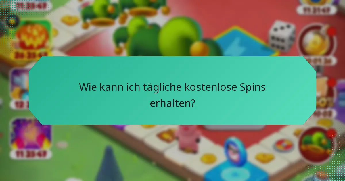 Wie kann ich tägliche kostenlose Spins erhalten?