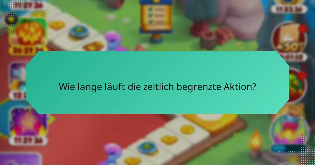 Wie lange läuft die zeitlich begrenzte Aktion?